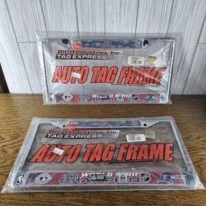 Set of 2 St. Louis Cardinals Auto Tag Frame New in Package RICO Industries 2006
